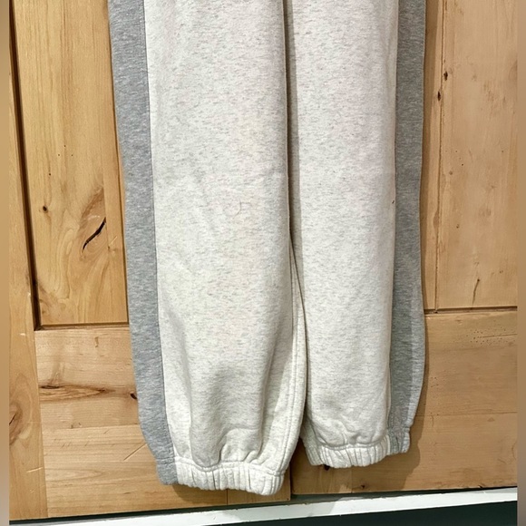 FP Movement by Free People Heather Gray Knit Overalls Cozy Lounge Jumpsuit - Picture 9 of 9